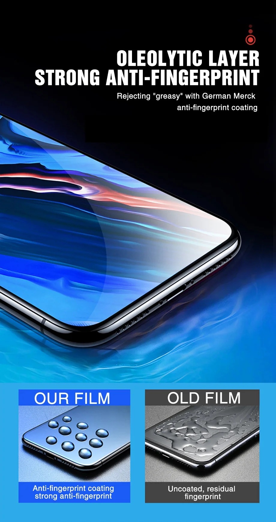 100D полное покрытие Защитное стекло для IPhone X XR XS 6 6S 7 8 Plus Защитная пленка для экрана на IPhone XR XS MAX 5 5S SE 8 7 X стекло