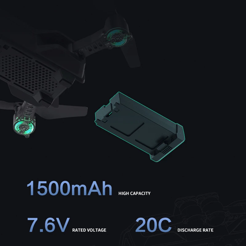 Квадрокоптер складной с HD-камерой Wi-Fi и оптическим потоком | Игрушки хобби