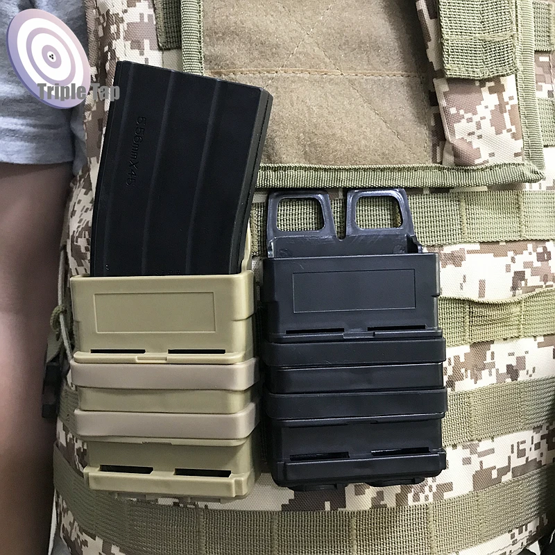 Тактический M4 5 56 FastMag Molle Чехол для журналов военный жилет аксессуары страйкбола