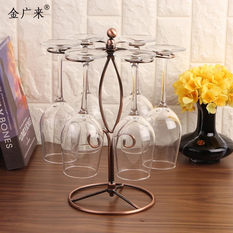

Creative S-Type Goblet Rack Hanging Cup Holder Hanging Wine Glass Holder