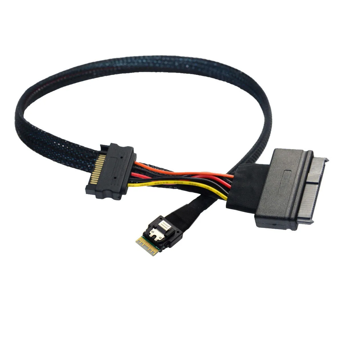 Кабель U.2 U2 SFF-8639 для Slimline SFF-8654 4i NVME PCIe SSD материнской платы 750 p3600 p3700 M.2 | Компьютеры