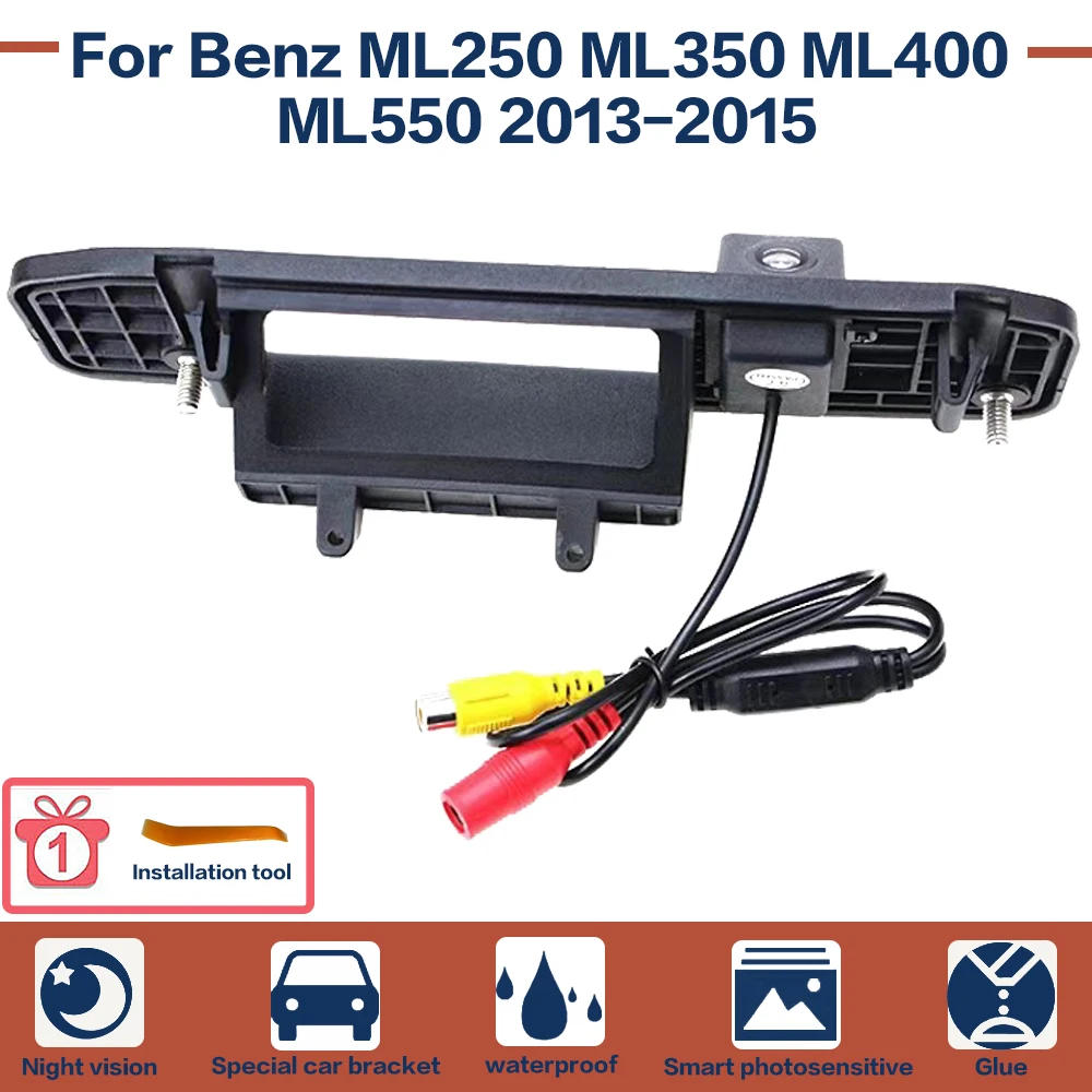 Car Rear View Reverse Backup Camera Parking Night Vision Full HD For Benz ML250 ML350 ML400  ML550 2013-2015