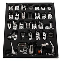 new useful sewing machine foot feet presser kit set for brother janome singer 32pcs