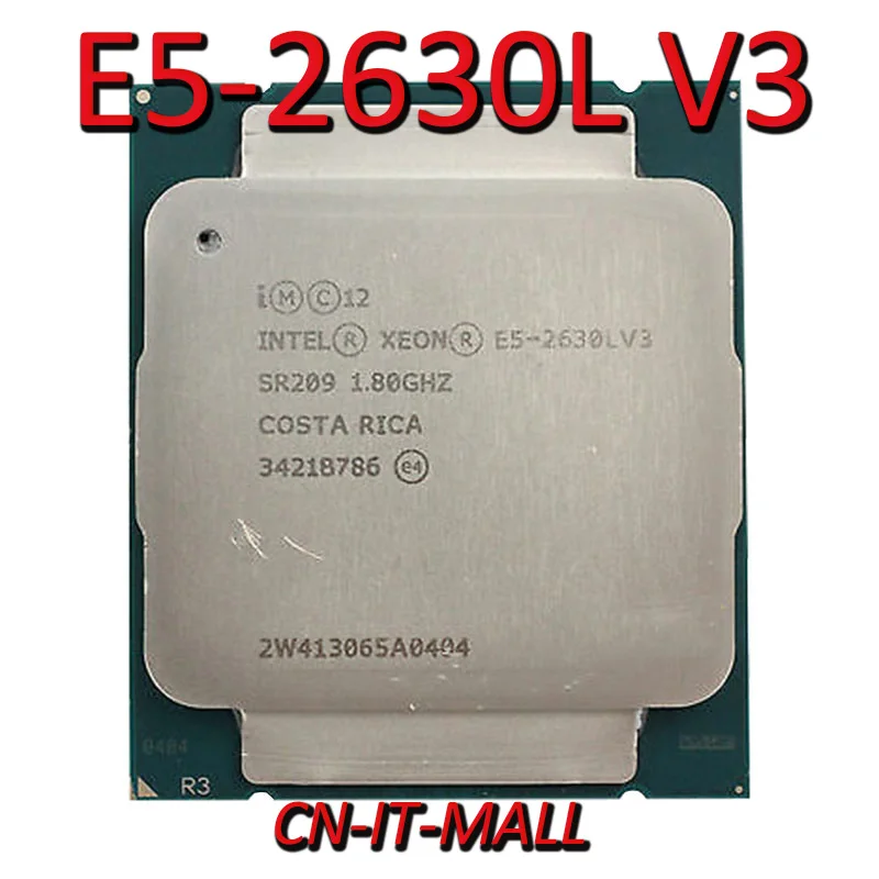 Pulled Xeon E5-2630L V3 Server cpu 1.8G 20M 8Core 16 Thread LGA2011-3 Processor
