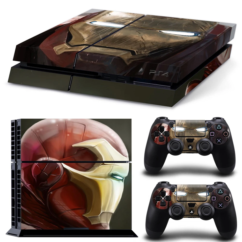 Виниловая пленка наклейка Аксессуары для Ps4 Pro тонкая кожная консоль для sony Playstation 4 Pro консоль наклейки Marvel скины для Ps4pro