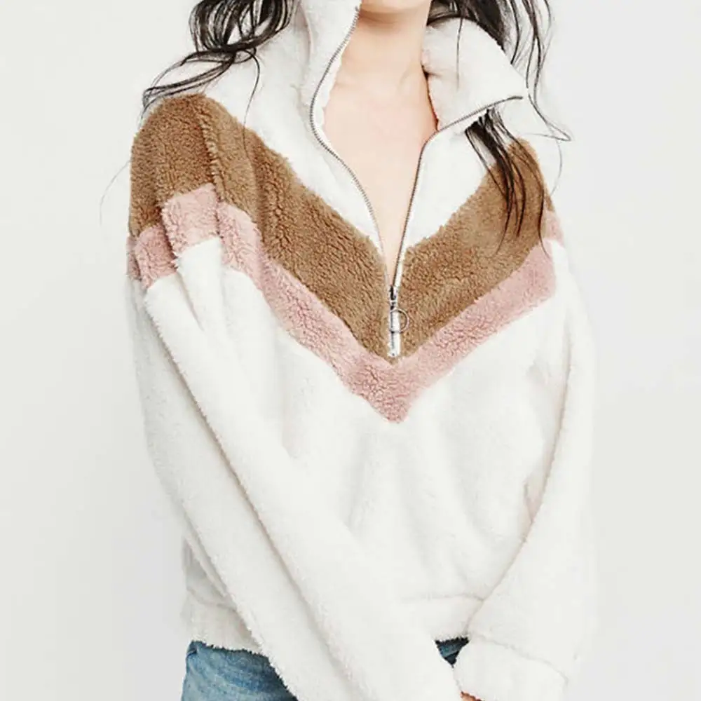 Женская флисовая толстовка леопардовой расцветки пушистая Толстая теплая на