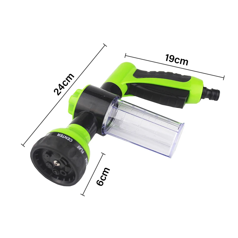 Инструмент для мытья 8 в 1 струйный пистолет-распылитель дозатор мыла садовый