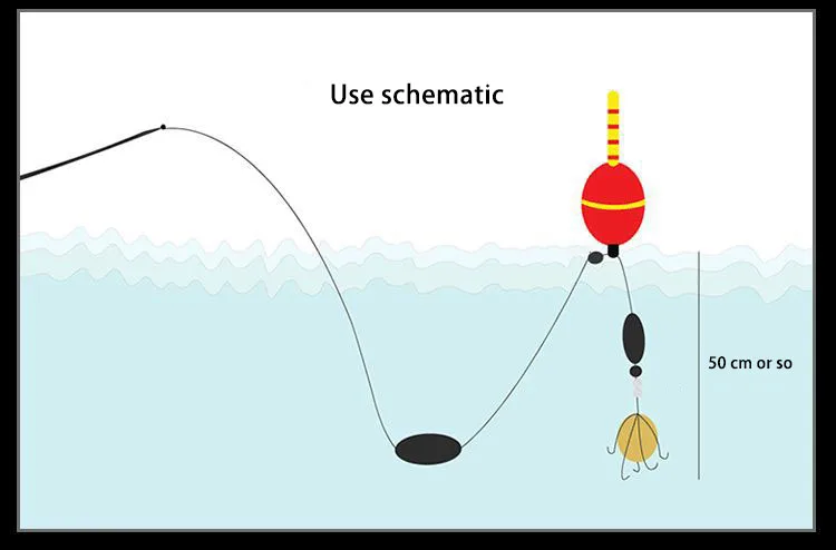 1 шт. светящаяся палка высокое качество рыболовный буй морская рыболовная
