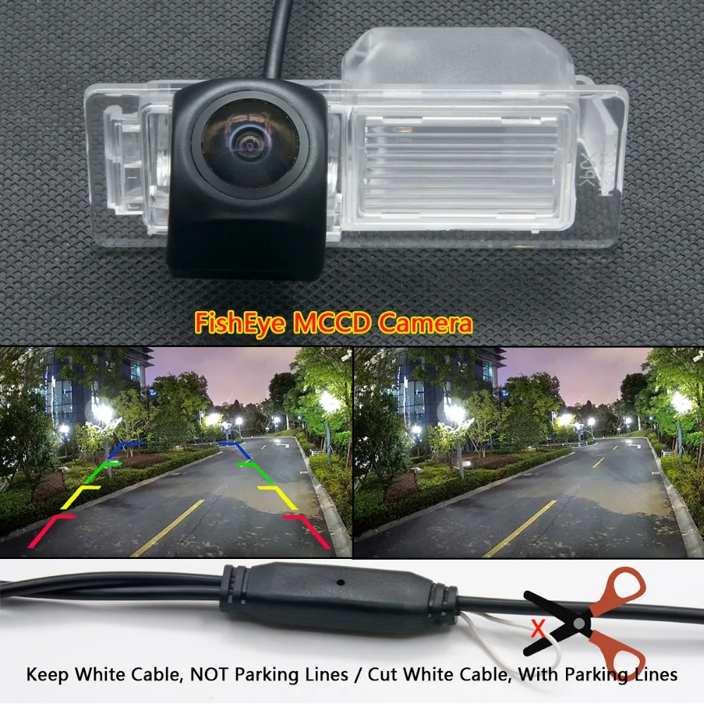 Starlight MCCD рыбий глаз 1080P парковочный монитор камера заднего вида для Chevrolet Aveo Cruze