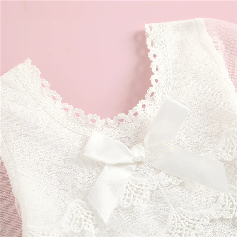 

Baby Girls Casual Bandage Halter Romper Cute Halloween Print Bow Jumpsuits and Headband