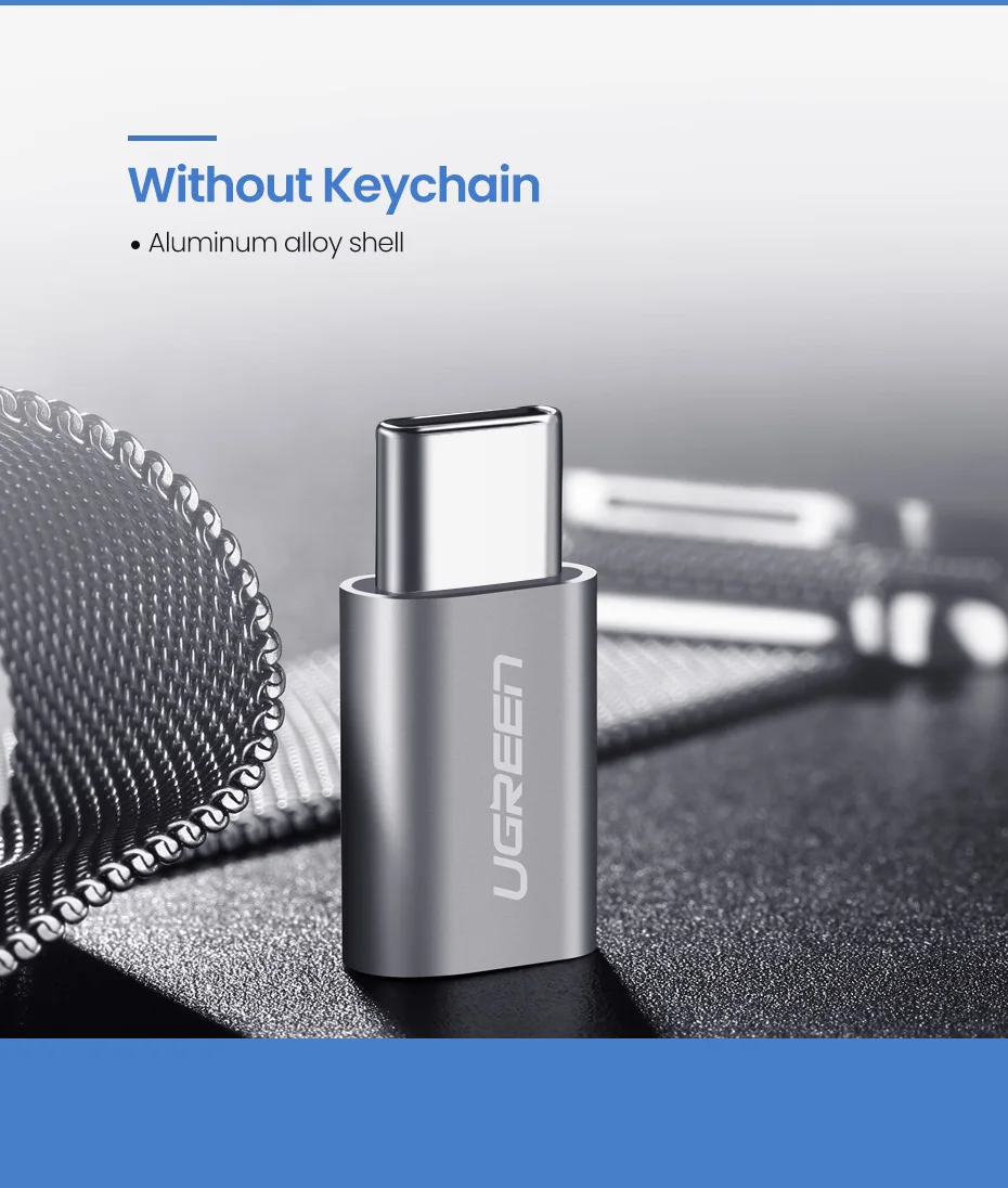 Ugreen usb c зарядное устройство usb type c штекер micro usb Женский адаптер зарядный кабель конвертер для samsung huawei xiaomi otg Android