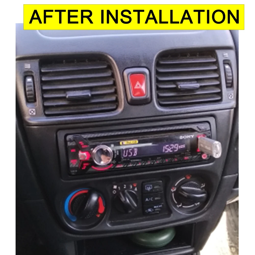 Автомобильный радиоприемник One Din для NISSAN Almera N16 2000-2005 DVD стерео панель установка
