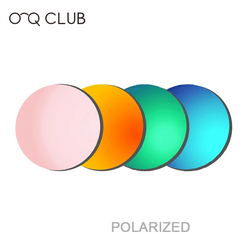 

O-Q CLUB No Degree Polarized CR-39 Resin Aspheric Glasses Lenses Sunglasses Lens Coating Lentes
