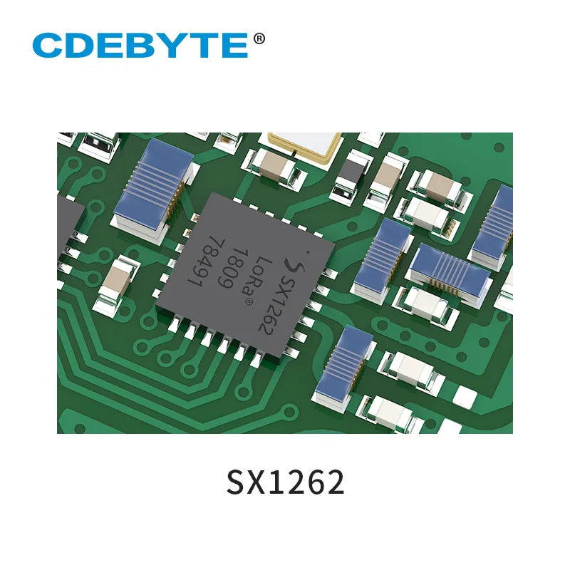SX1262 E22-900T22S 915 МГц SMD UART беспроводной передатчик и приемник RF модуль RSSI сетевой