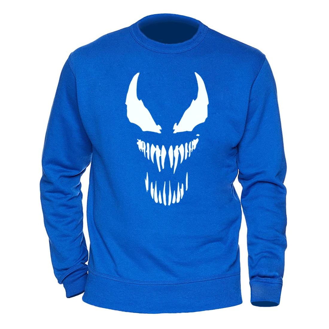 blue 5 Новинка, мужская толстовка с длинным рукавом с принтом Venom, толстовка Marvel, мужская повседневная брендовая одежда, толстовка с капюшоном, уличная одежда, куртка - Цвет: blue 5