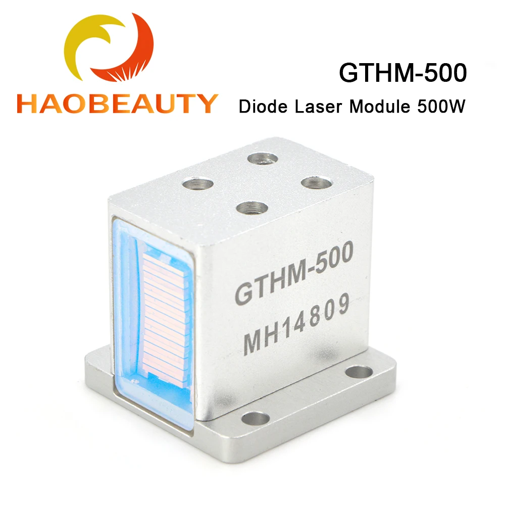 HAOBEAUTY диодные лазерные модули для удаления волос GTHM-500 500 Вт боковая Задняя Нижняя вода