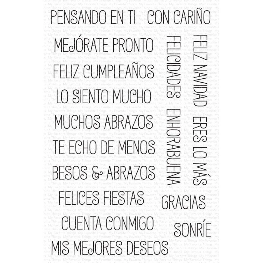

2021 New Diy Greeting Card Spanish Greetings Galore Birdie Brown Silicone Stamps Scrapbook Paper Diary Decoration Embossing Mold