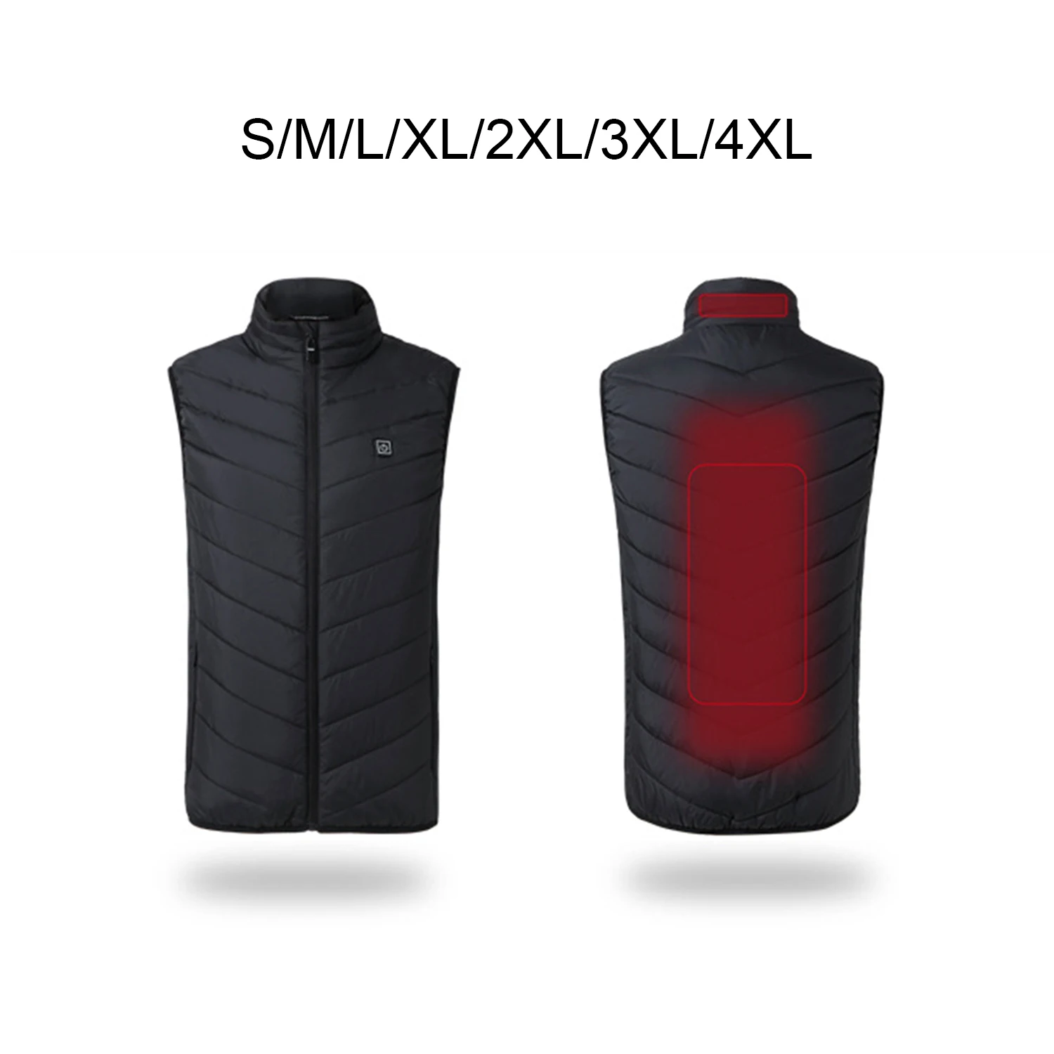 2019 электрический USB жилет с подогревом теплый осенний зимний для мужчин и женщин