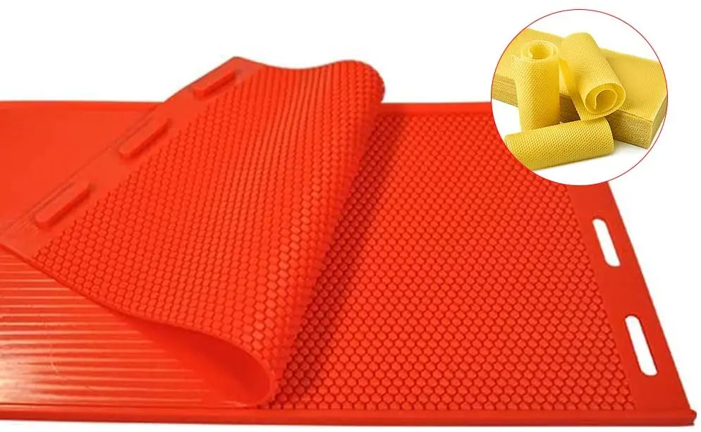 2 шт. резиновые пчелиный воск Пресс лист пресс-форма для тонального крема