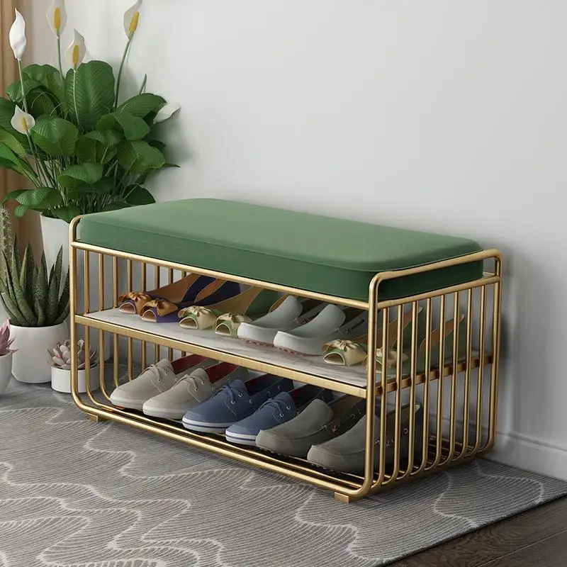 Скандинавский простой табурет для обуви подставка дома прихожей можно сидеть