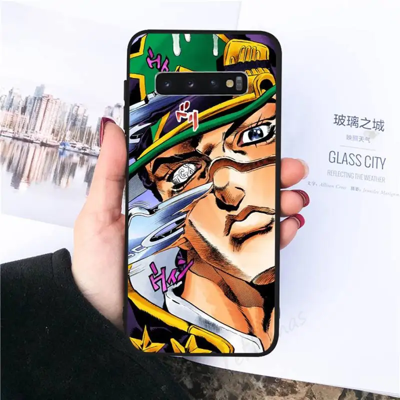 

Anime JoJo's Bizarre Adventure JoJo Phone Case For Samsung S6 S7 edge S8 S9 S10 e plus A10 A50 A70 note8 J7 2017