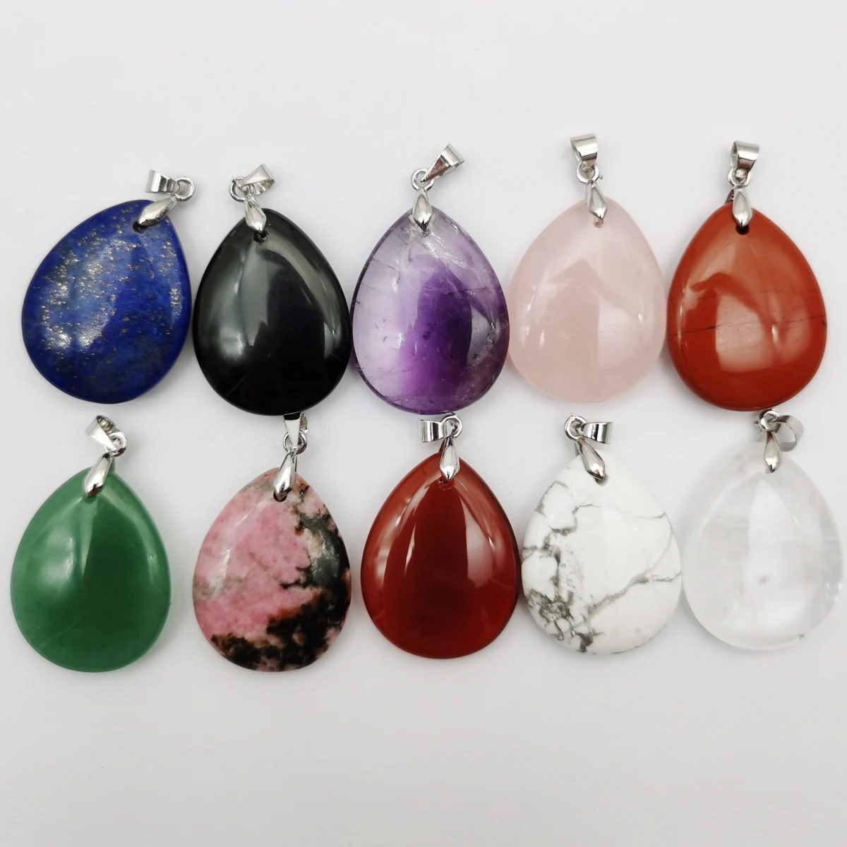 Натуральный Красный Радужный сердолический кристалл авантюрин лазурит родонит