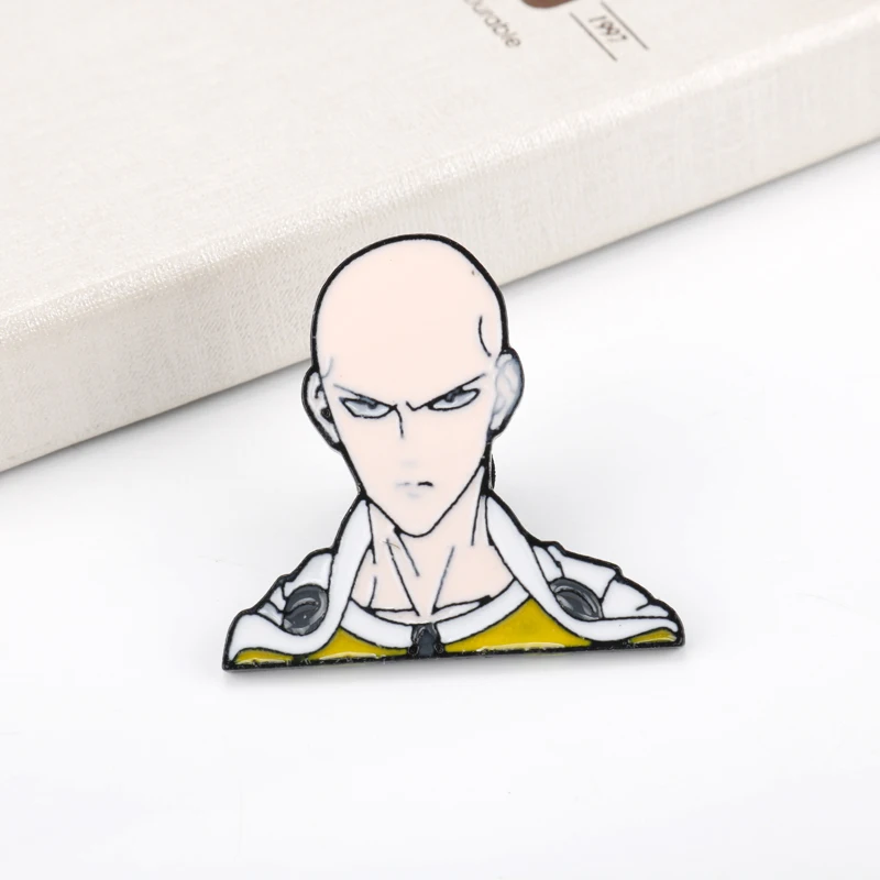 Эмалированные броши для мужчин и женщин в японском мультипликационном стиле с