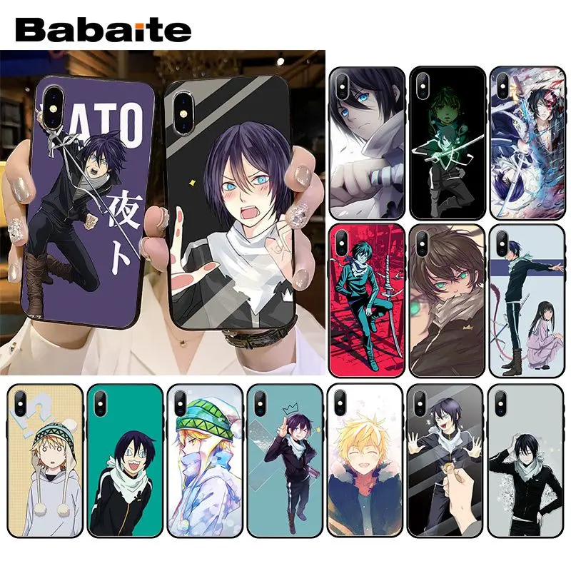 Короткая футболка с героями из японского аниме Ято &quotказума&quot чехол для iPhone XR 11