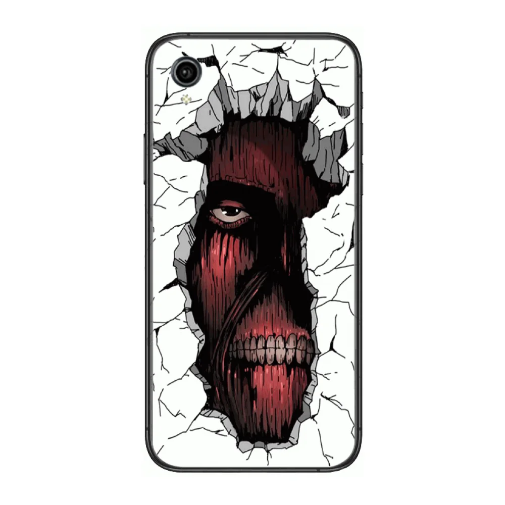 

HD Popularity Titan Style Phone Cases cover For VIVO X50 30 Y97 91 93 85 83 81 79 73 V 17 15 9 S7 U3X black Covers