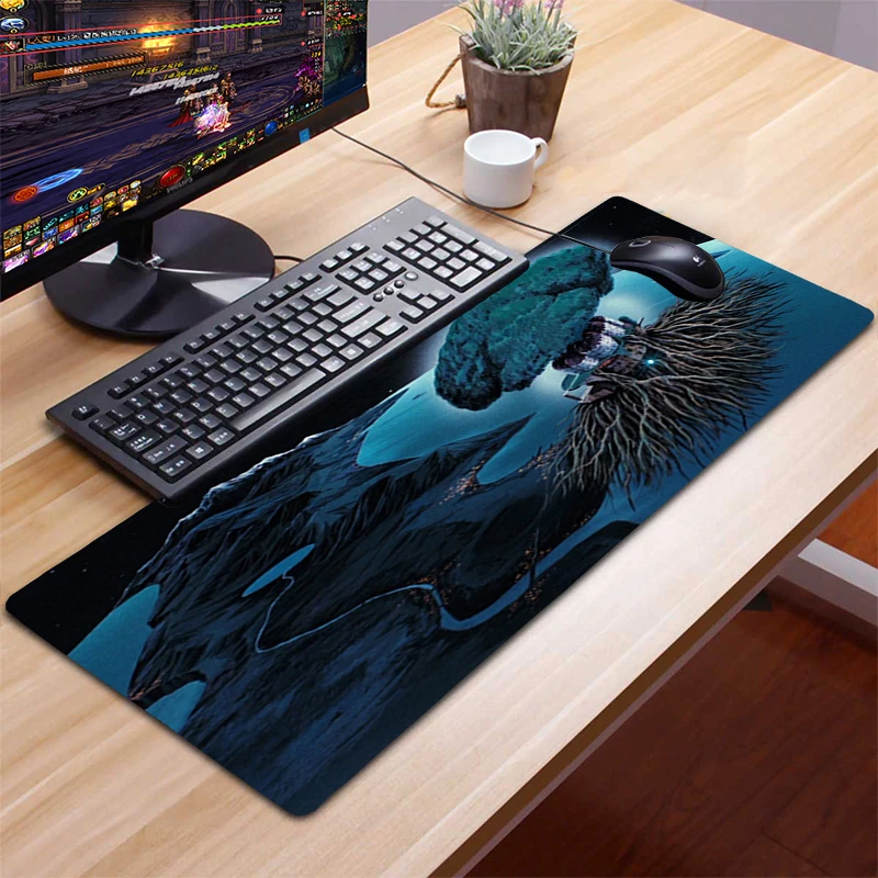 

Castle in the Sky XXL Mousepad Gamer Gaming Mouse Pad Computer Accessories Keyboard Laptop Padmouse Desk Mat Big Tappetino Mouse