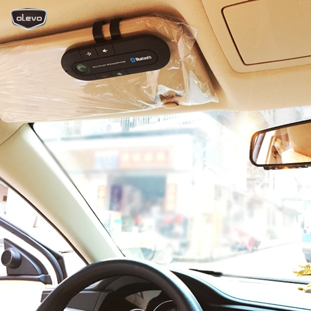 Беспроводной автомобильный Bluetooth V4.13W гарнитура для свободных рук набор с зажимом