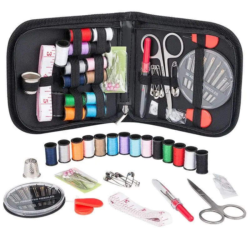 27/58/68 Pcs Sewing Kits DIY Multi-function Sewing Box Set for Hand Quilting Stitching Embroidery Thread Sewing Accessories