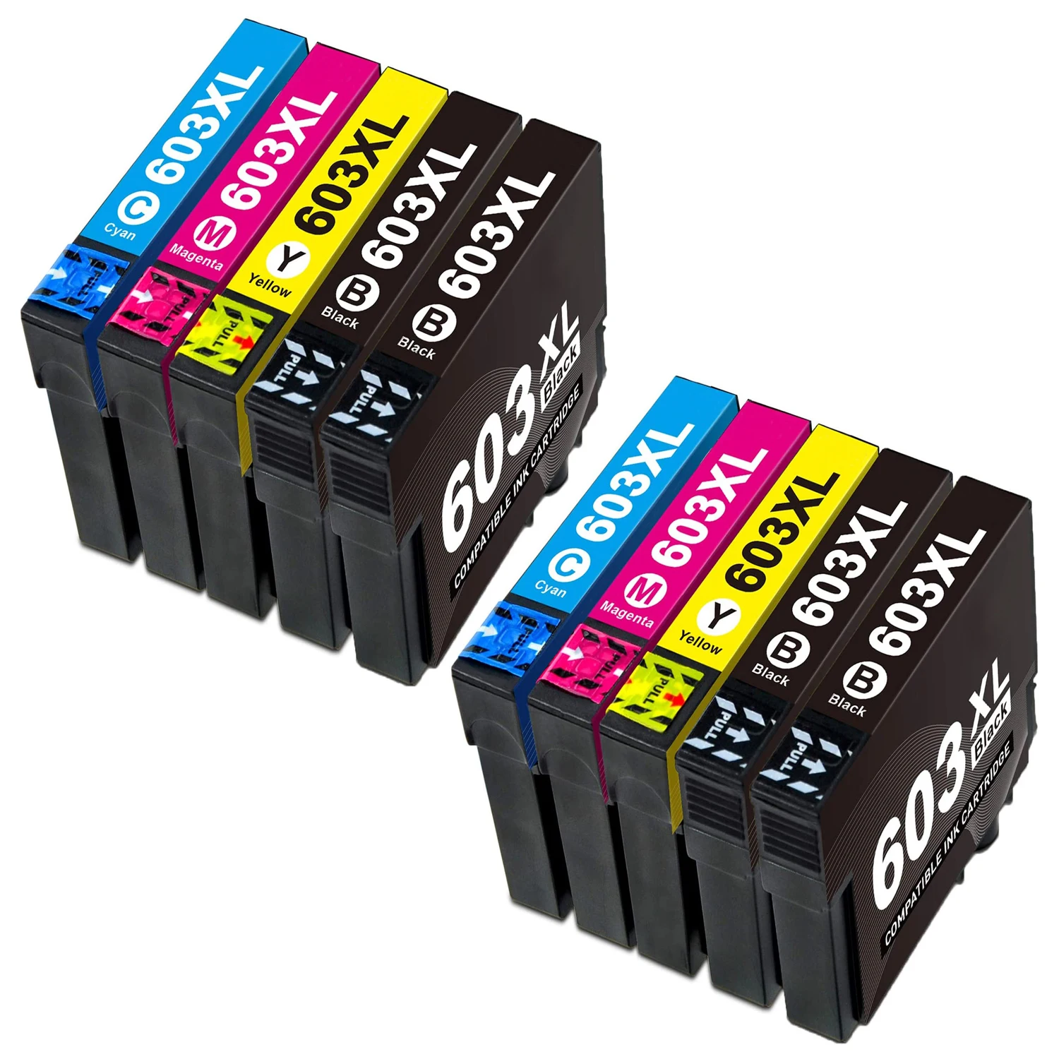 

603 603XL Ink Cartridge for Epson for XP-4100 XP-3100 XP-2100 XP-2105 XP-4105 XP-3105 Workforce WF-2830 WF-2850 WF-2835 WF-2810