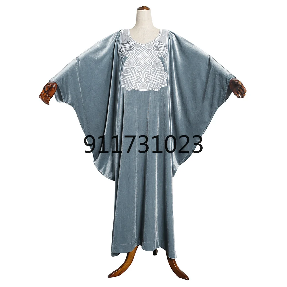 Summer Sexy African Women Long Sleeve Dress Dresses for Dashiki Clothes Boubou | Тематическая одежда и униформа