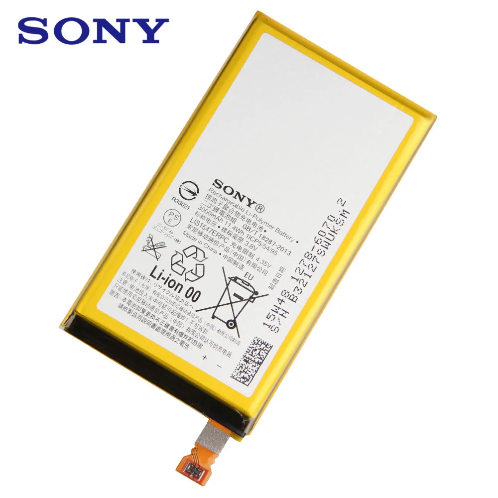 Оригинальный сменный аккумулятор для телефона Sony Xperia Z2 Compact Z2A MINI ZL2 SOL25 D6563 Z2MINI