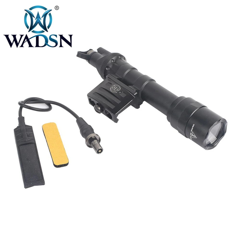 Тактический светильник WADSN M612 Ultra Scout светильник wDS07 переключатель в сборе и RM45 крепление со смещением Softair факелы охотничий оружейный светильник s