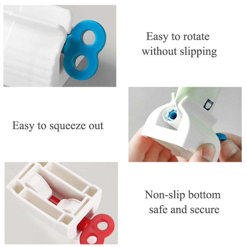1 шт. прокатки труб дозатор зубной пасты сиденья подставка держатель Красота