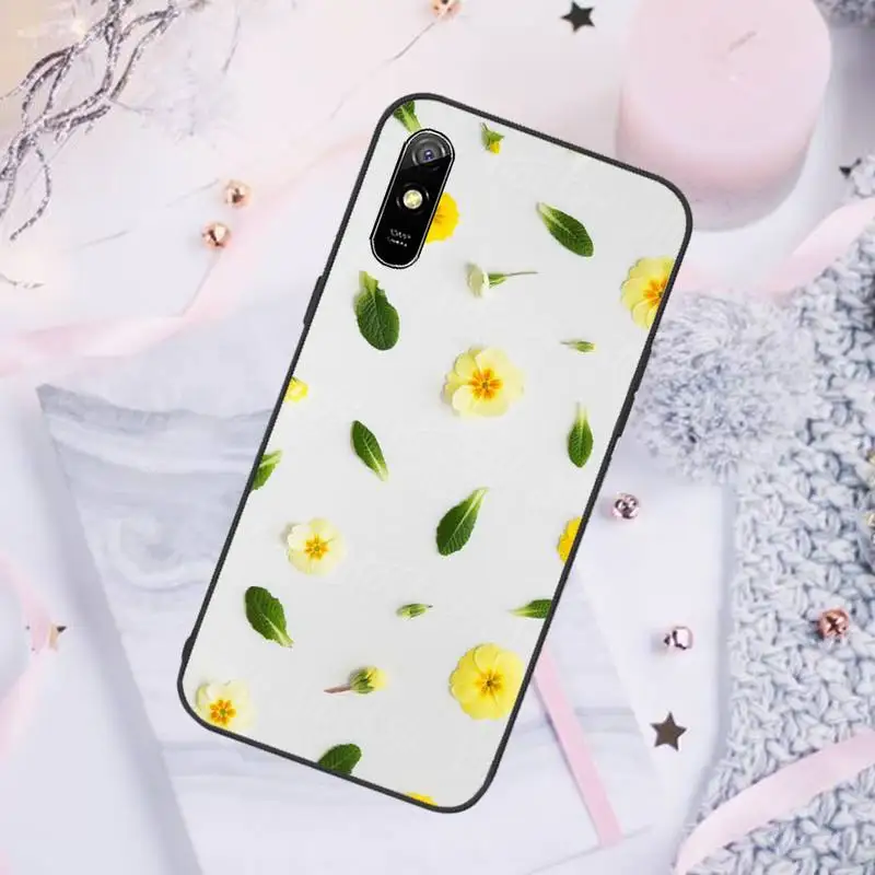 

wild flower color rose daisy Phone Case For Xiaomi Mi Redmi Note 7 8 9 pro 8T 9T 9S 9A 10 Lite pro