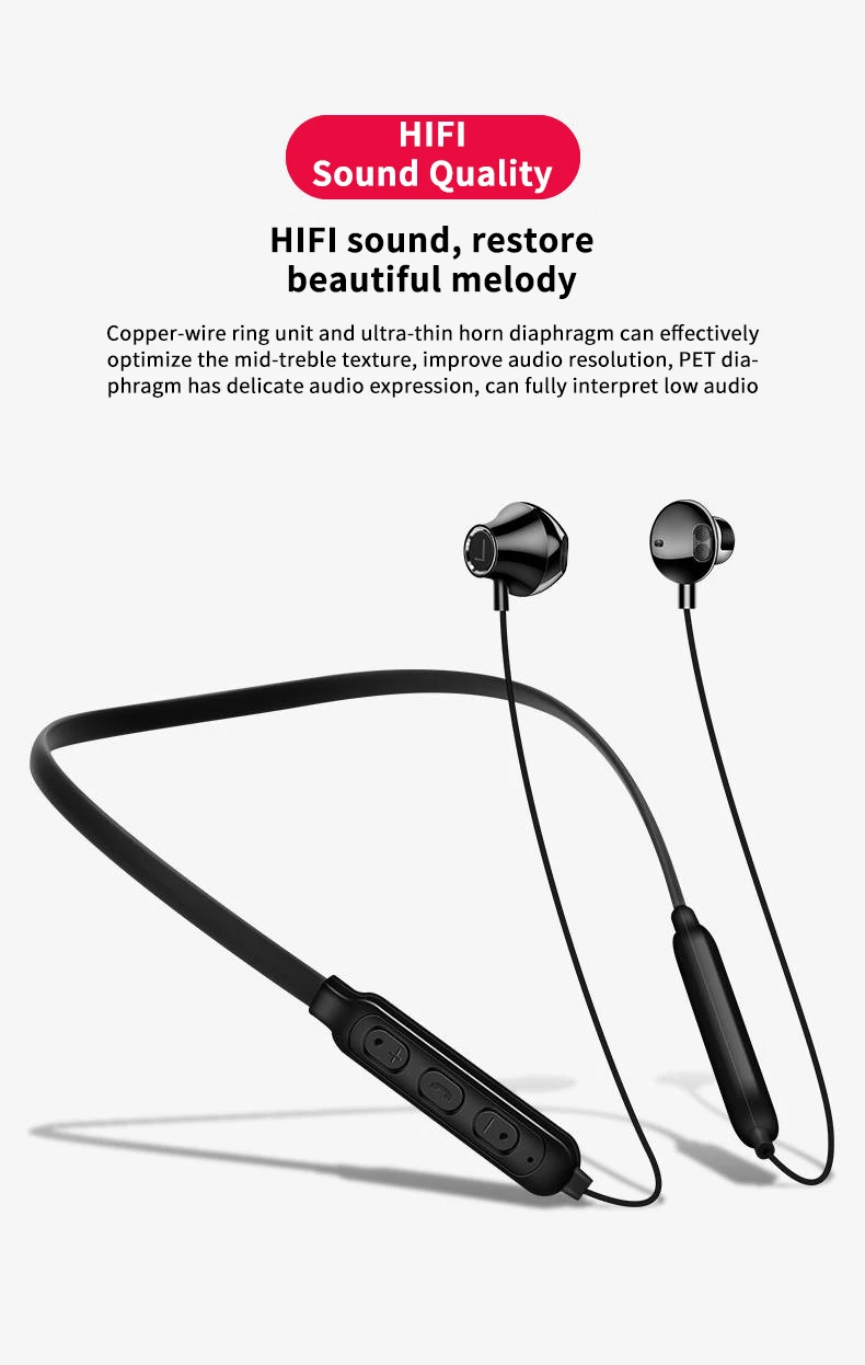Оригинальные беспроводные магнитные Bluetooth наушники DataRoad для iphone стерео