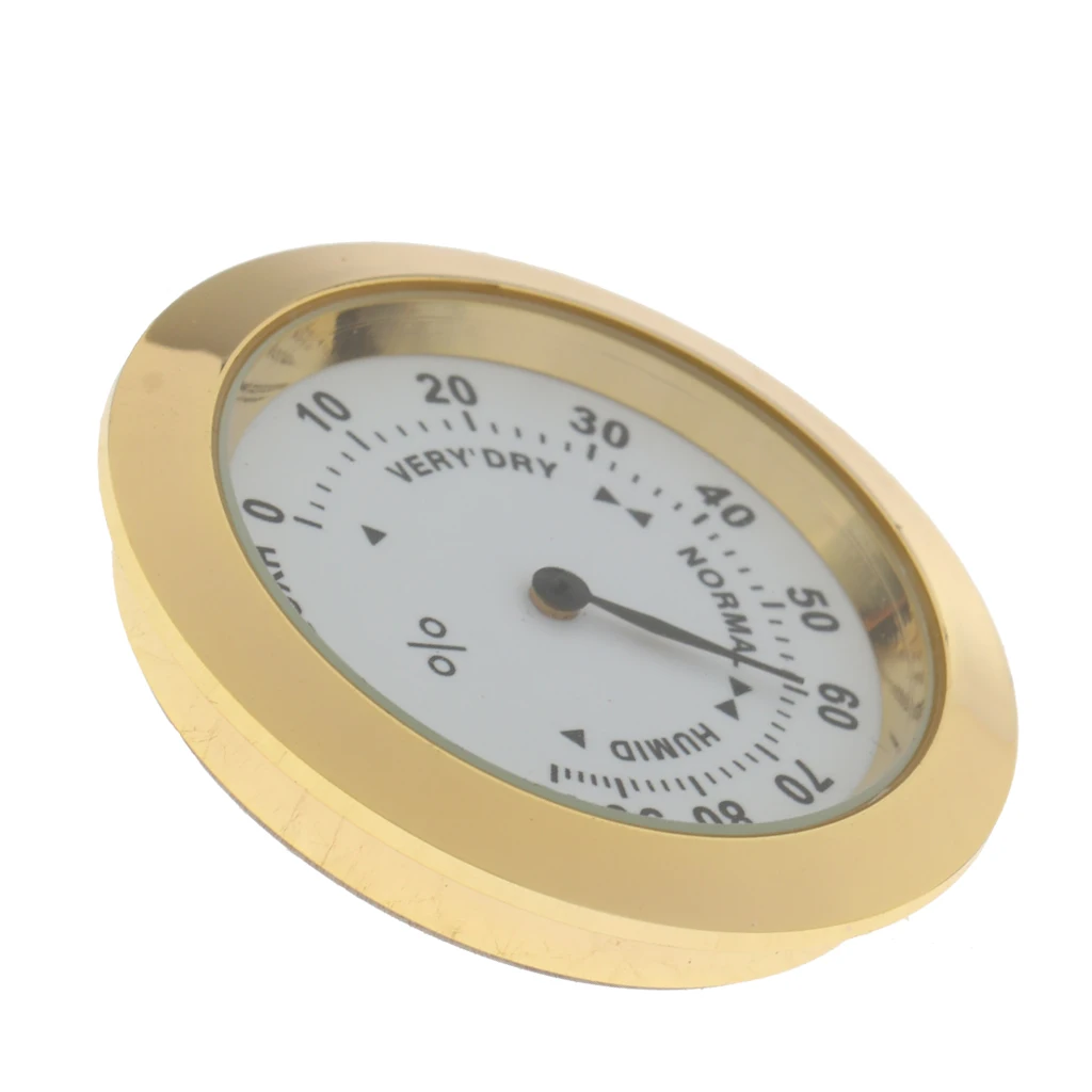 Прочный золотой гигрометр для акустических/деревянных гитарных деталей|Детали и