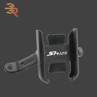Mobile Phone Holder Aluminum For Honda SH125i SH150i 125i 150i SH125 SH150 2006-2021 2018 2019 2020 Motorcycle Accessories