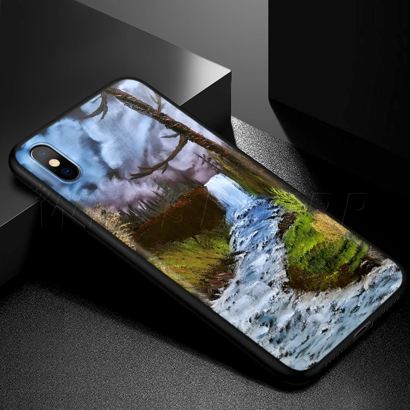 Webbedepp чехол Боб Росс без ошибок для Apple iPhone 12 Mini 11 Pro XS Max XR X 8 7 6 6S Plus 5 5S SE | Мобильные