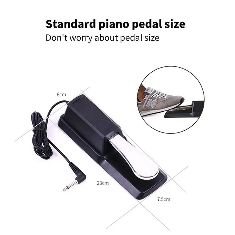 Высококачественное пианино высокого качества педаль для поддержки yamaha roland