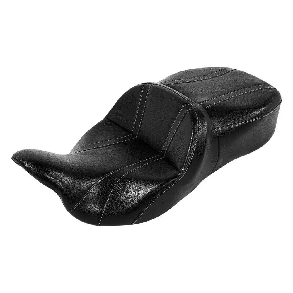 Сиденье для мотоциклиста водителя пассажира 2 вверх Harley Touring Road King Electra Glide Street CVO