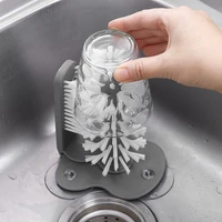 multifunction cup brush glassware milk bottle washing brush creative cup scrubber kitchen glass cup cleaning tools