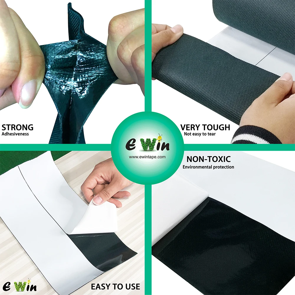 Cinta de costura de c&eacute;sped Artificial autoadhesiva, cinta de uni&oacute;n para c&eacute;sped de paisaje, f&aacute;cil instalaci&oacute;n-1