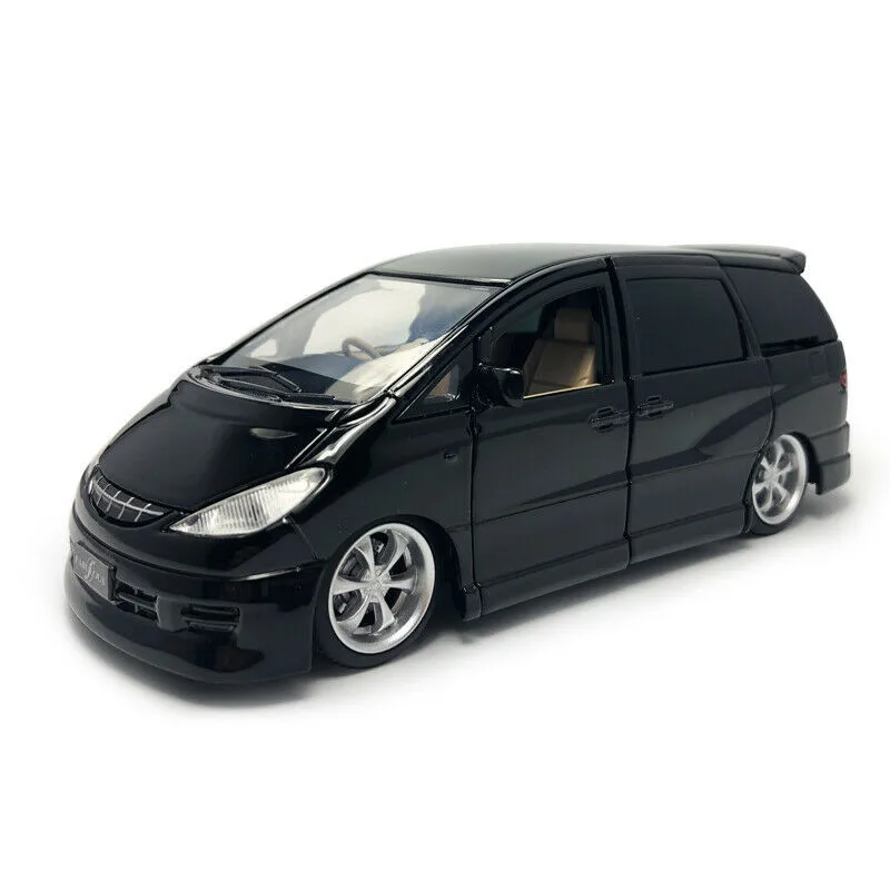 

1/32 Jackiekim For Toyota ESTIMA MPV Diecast Model Car Toys Kids Boys Girls Gifts Black/White/Silver Metal,Plastic,Rubber