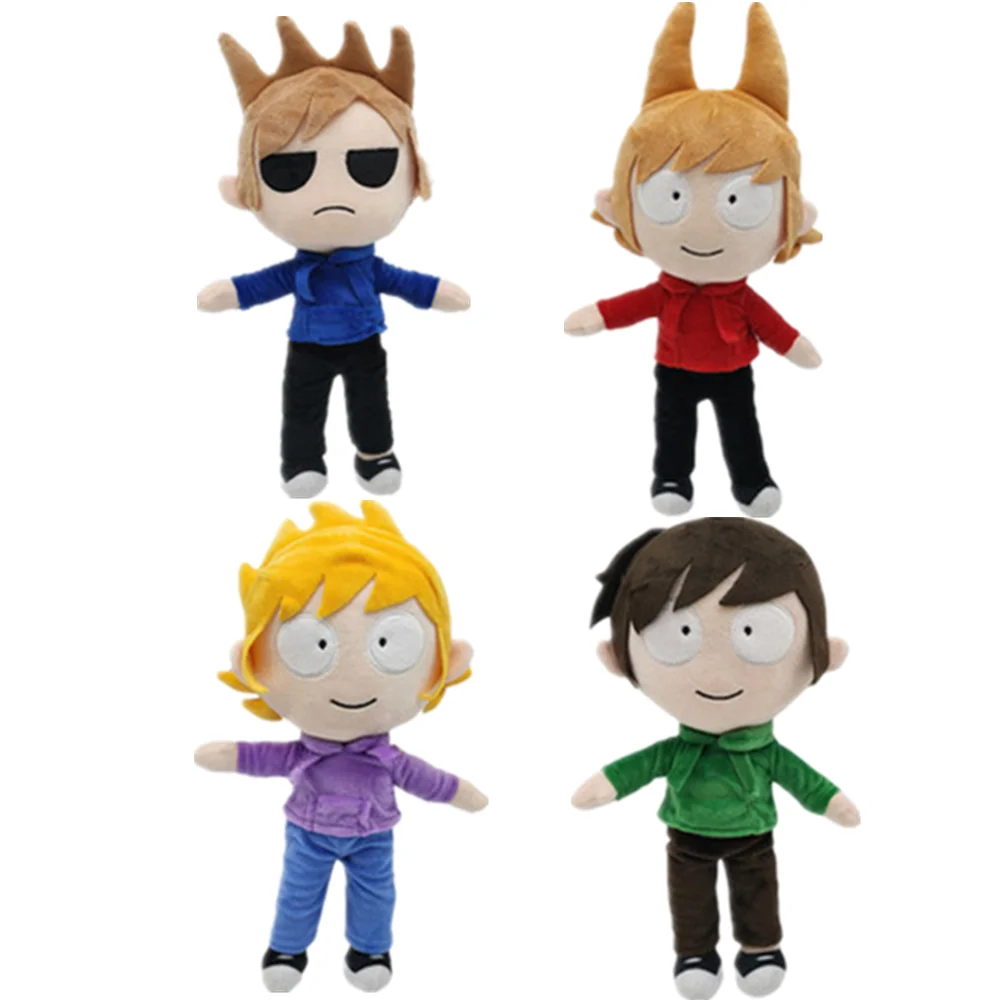1 шт. новинка эксклюзивная плюшевая мультяшная кукла Eddsworld Tord из мультфильма