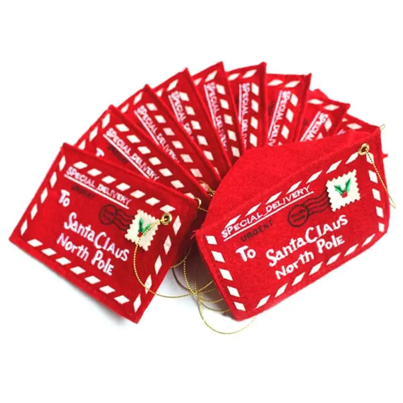 Для Санта Клауса Северный полюс Рождественский кулон конверт аксессуары для
