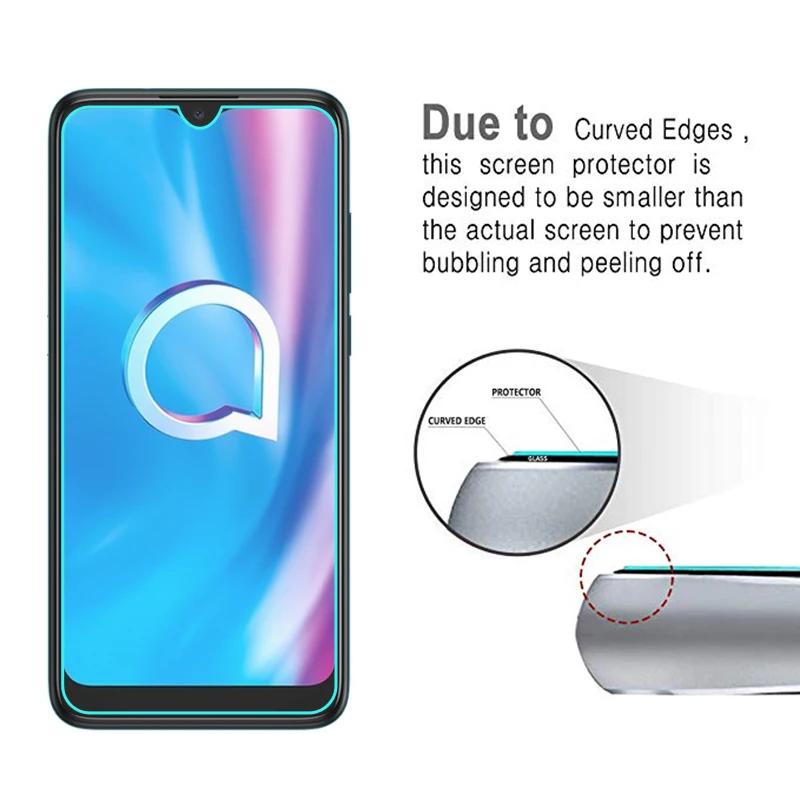 Закаленное стекло для Alcatel 1SE 2020 Защитная пленка 5030F 5030U pelicula de vidro | Мобильные